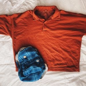 Brandy Melville collared sweatshirt